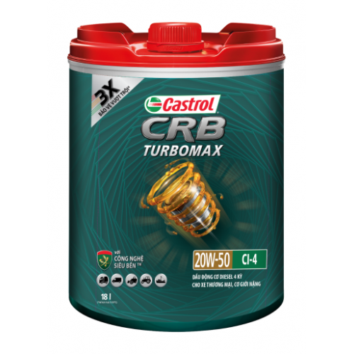 CASTROL CRB TURBOMAX 15W40, 20W50 CI4